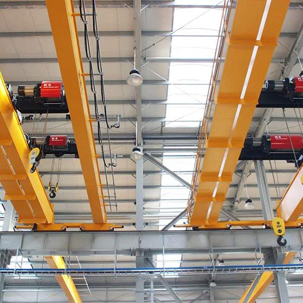 European double beam electric hoist crane