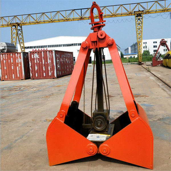 Hanging grab bucket
