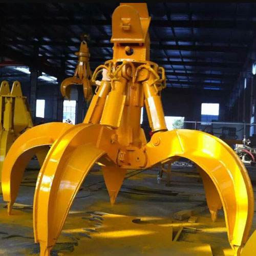 Electric hydraulic grab