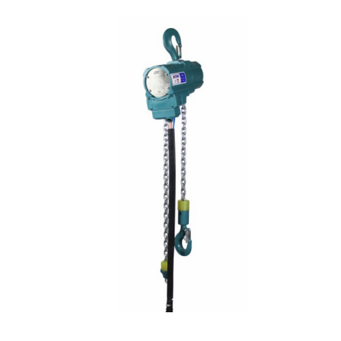 Industrial hook type pneumatic hoist