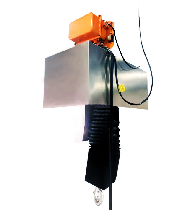 Clean electric hoist